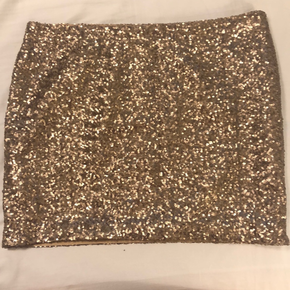 Sequin skirt